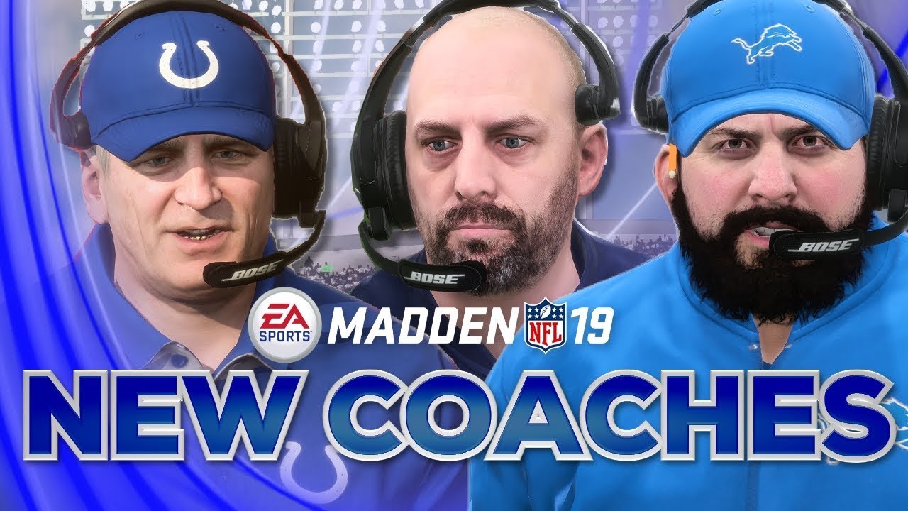Madden NFL 19 New Coaches