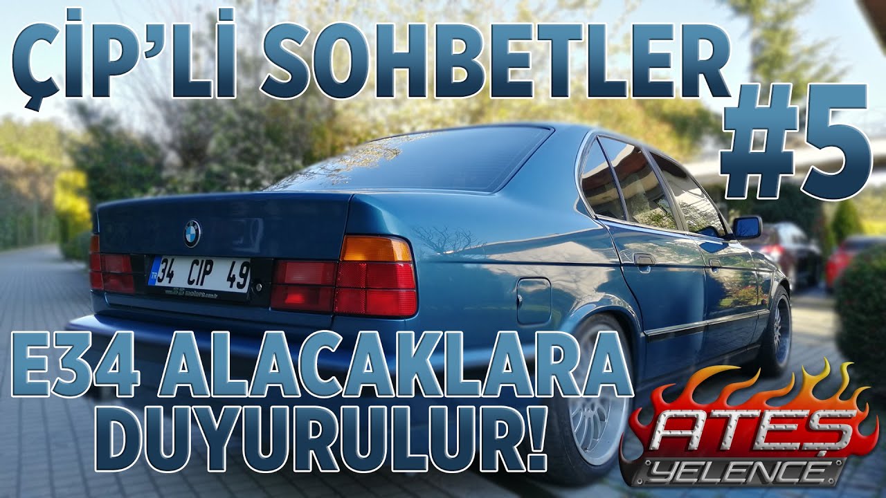 E34 SATIN ALACAKLARA ÖZEL | BMW E34 5.20 TÜYOLARI