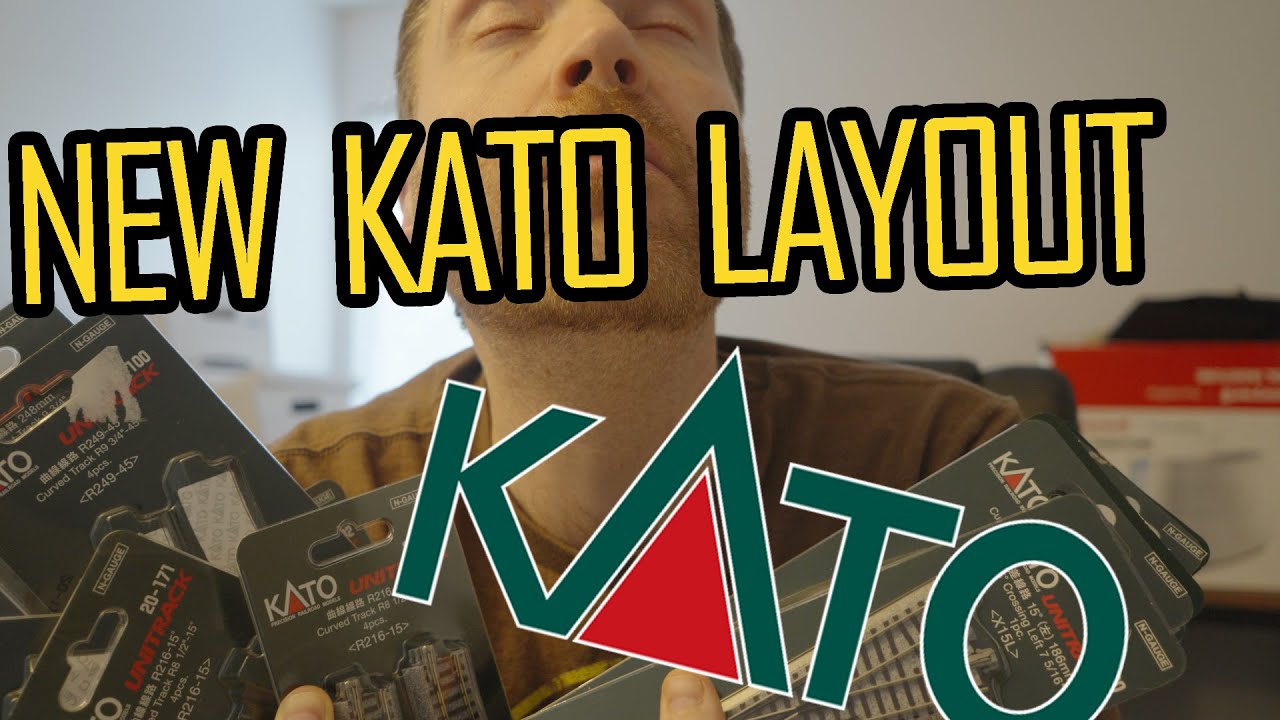 New N Scale Kato Train Layout!