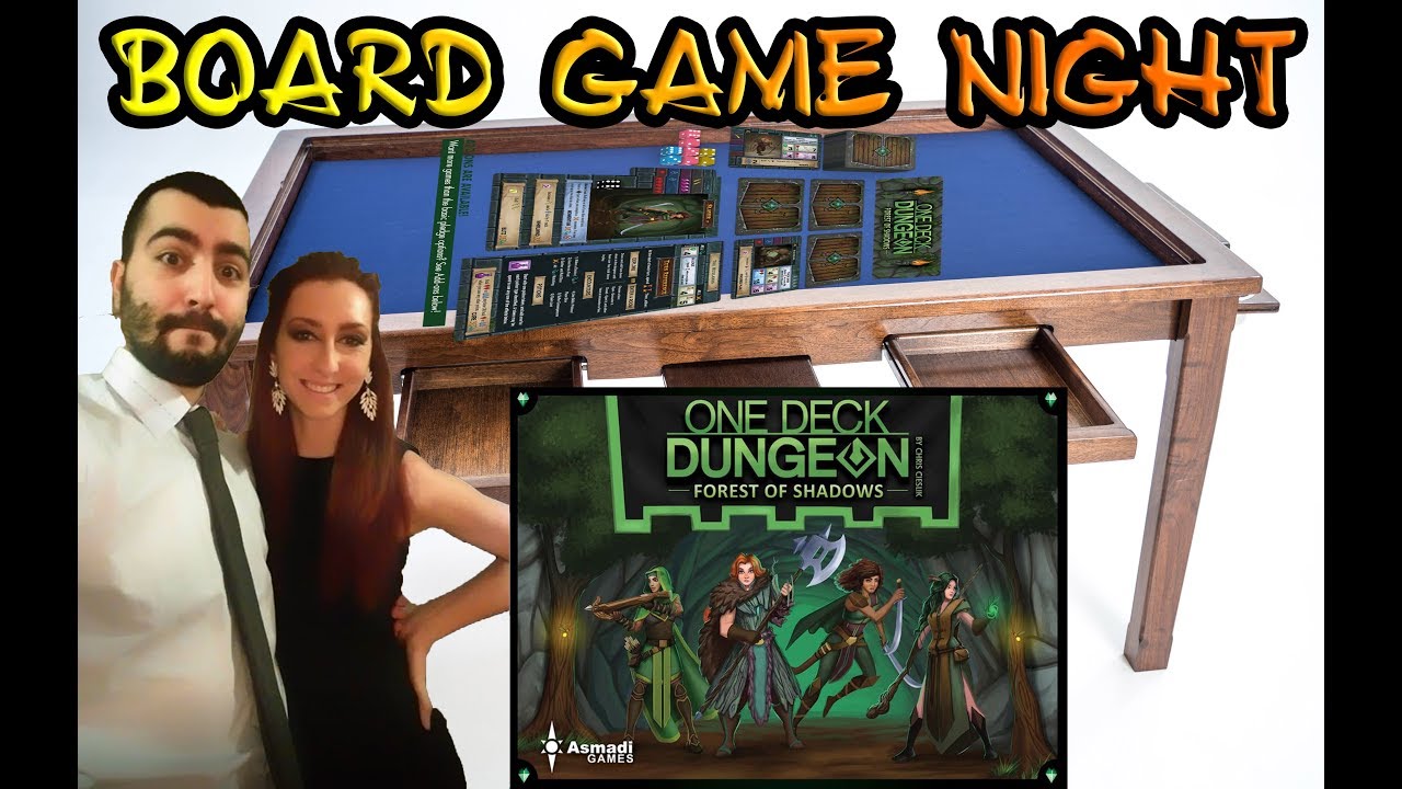 С Галка ни разказват играта xD One Deck Dungeon: BGN(Board Game Night)