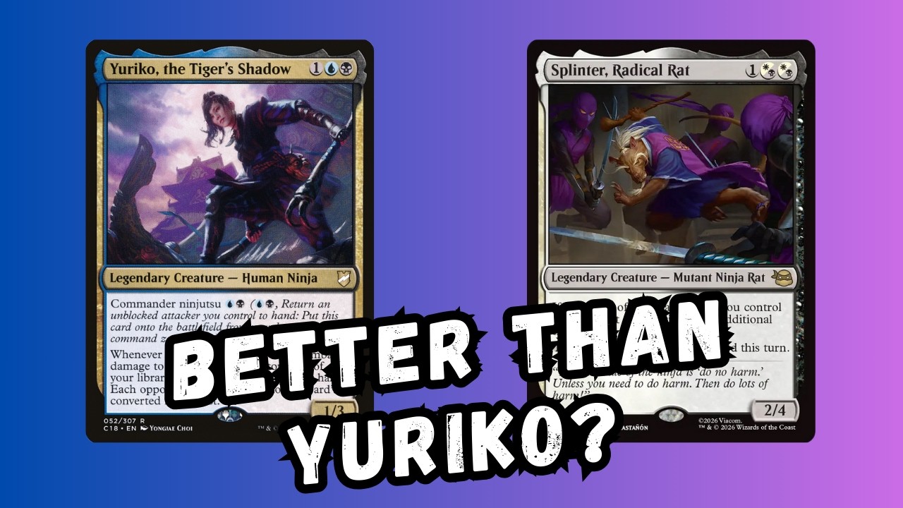Splinter, Radical Rat EDH Deck Tech - Ninja Commander Decklist | TMNT MTG