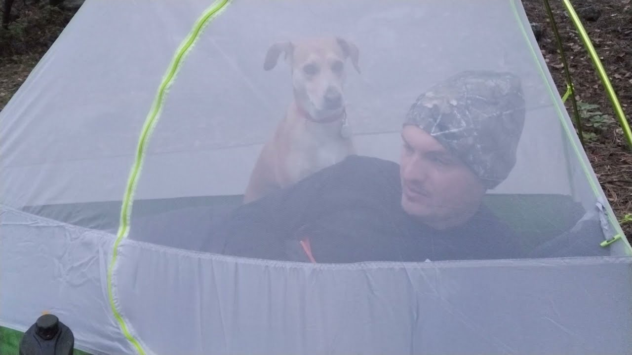 Horton Creek Atepa Tent test and Grayl water filter demonstration