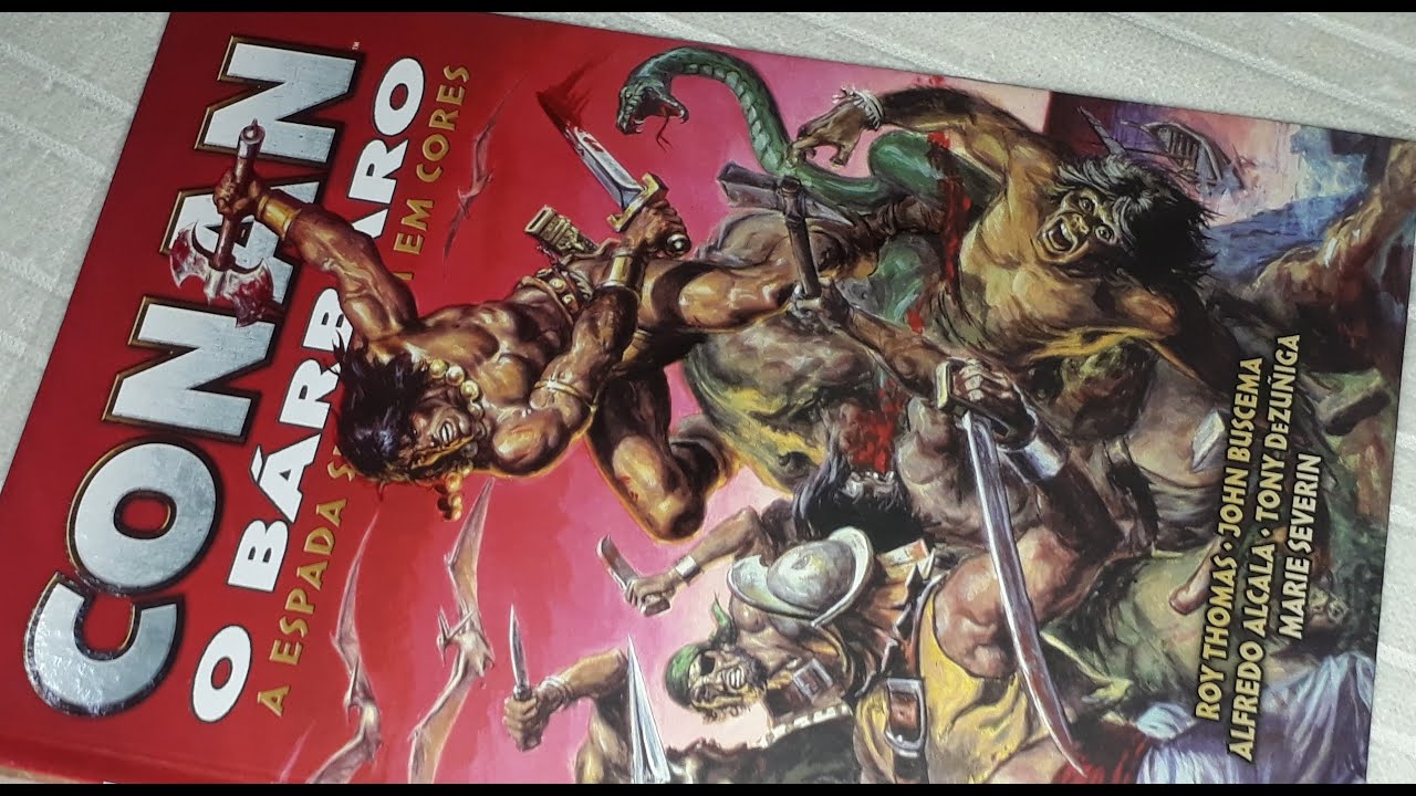 CONAN, O BARBARO - ESPADA SELVAGEM EM CORES 1