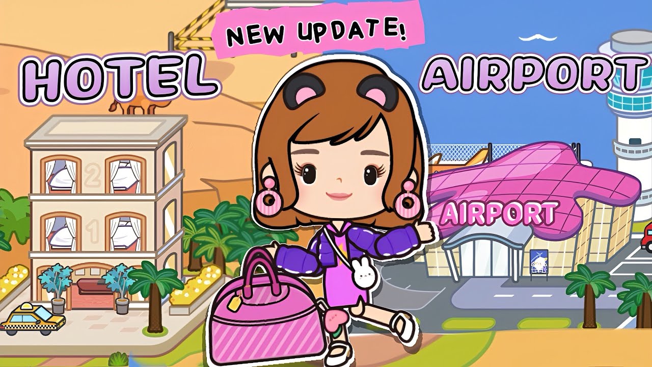 Miga World NEW UPDATE!! NEW HOTEL and AIRPORT|NEW HOUSE UPDATE|#migaworld