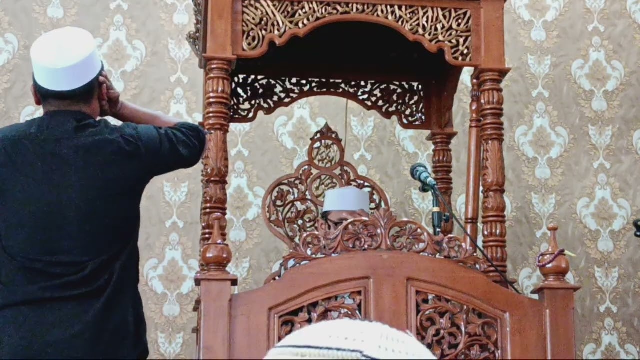 Adzan merdu versi madinah menyambut khotib naik mimbar di masjid nurul hikmah  25-7-2025 @rohman834 