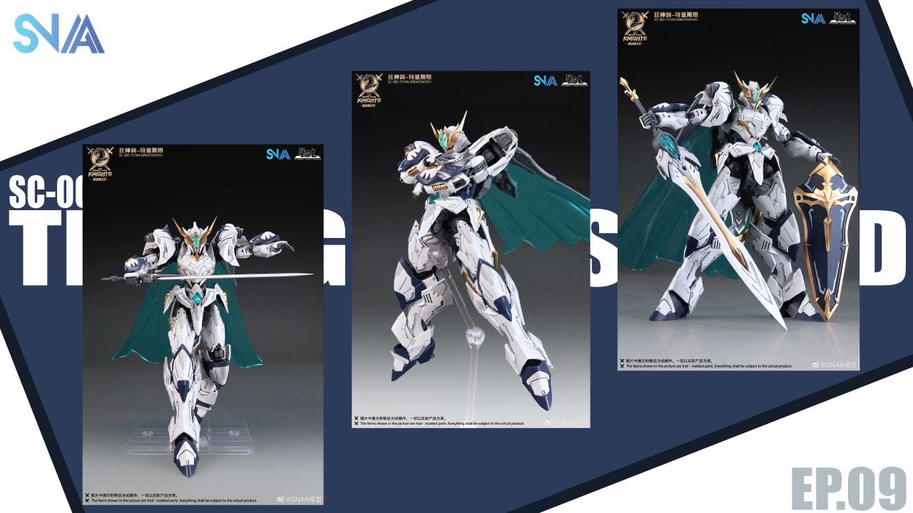 รีวิว EP.9 : 1/144 TITAN GREATSWORD TRISTAN [TH]