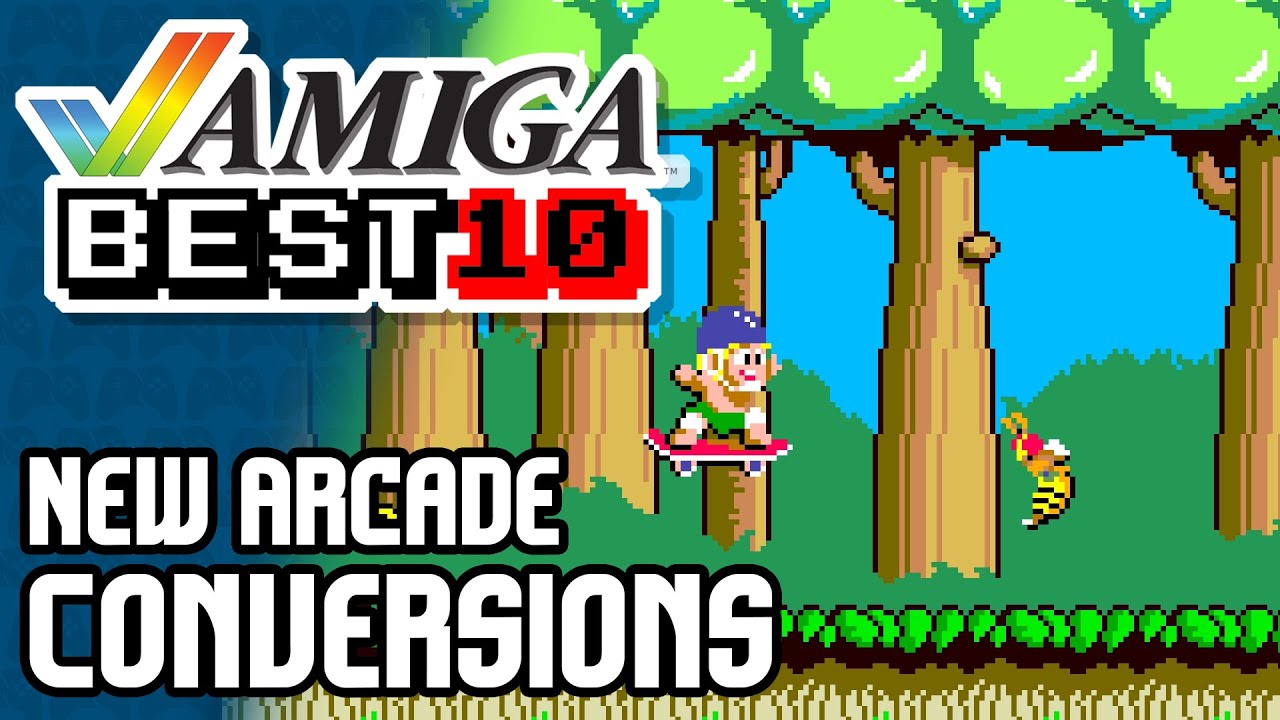 Лучшие 10 игр для Amiga | Современные аркадные конверсии #Amiga