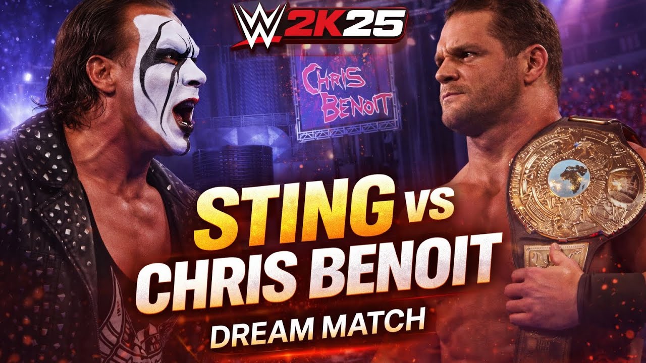 WWE 2K26 Concept - Sting vs Chris Benoit | PC Mods 4K 60 Fps