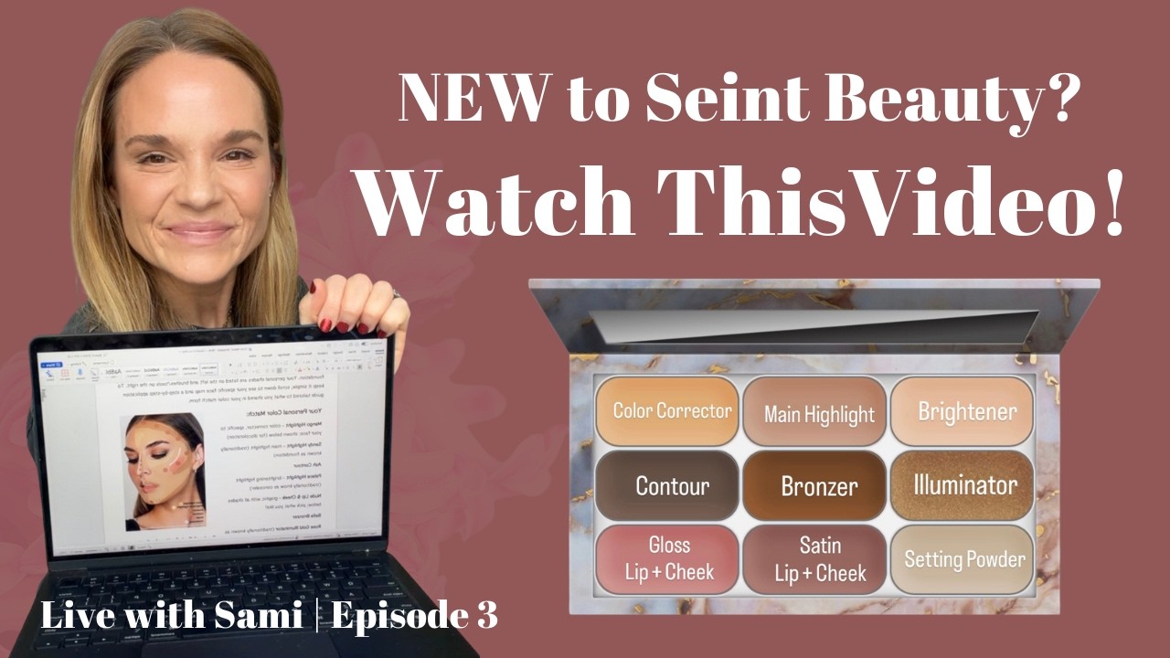Sami Live Q&A: A Beginner's Guide to Seint Makeup... Episode 3