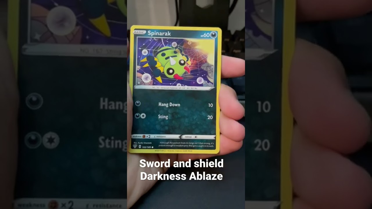 Pulling a Sword and Shield Darkness Ablaze Charizard VMAX #Pokemon