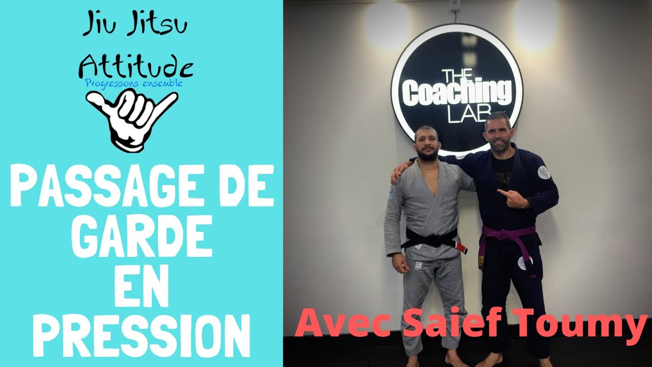 Passage de garde en pression à partir du Knee Slide par Saief Toumy - The Coaching Lab