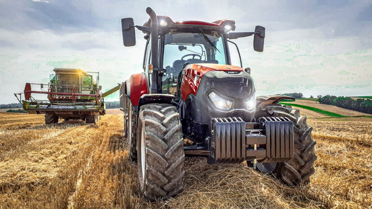 Koszenie Pszenicy 2020 | Claas Dominator 86 | Case Maxxum 115 | Zetor 6340