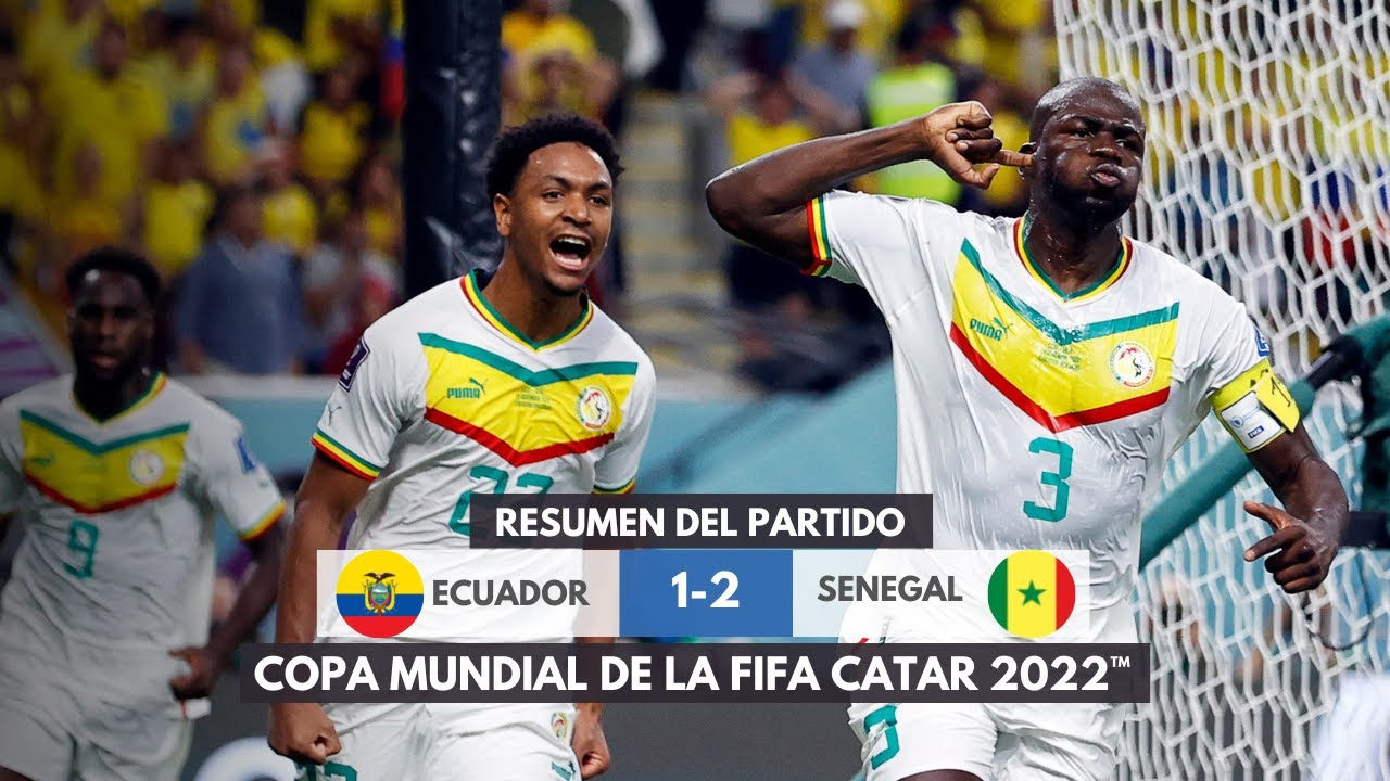 Ecuador vs. Senegal (1-2) | Resumen del Partido | Mundial Catar 2022