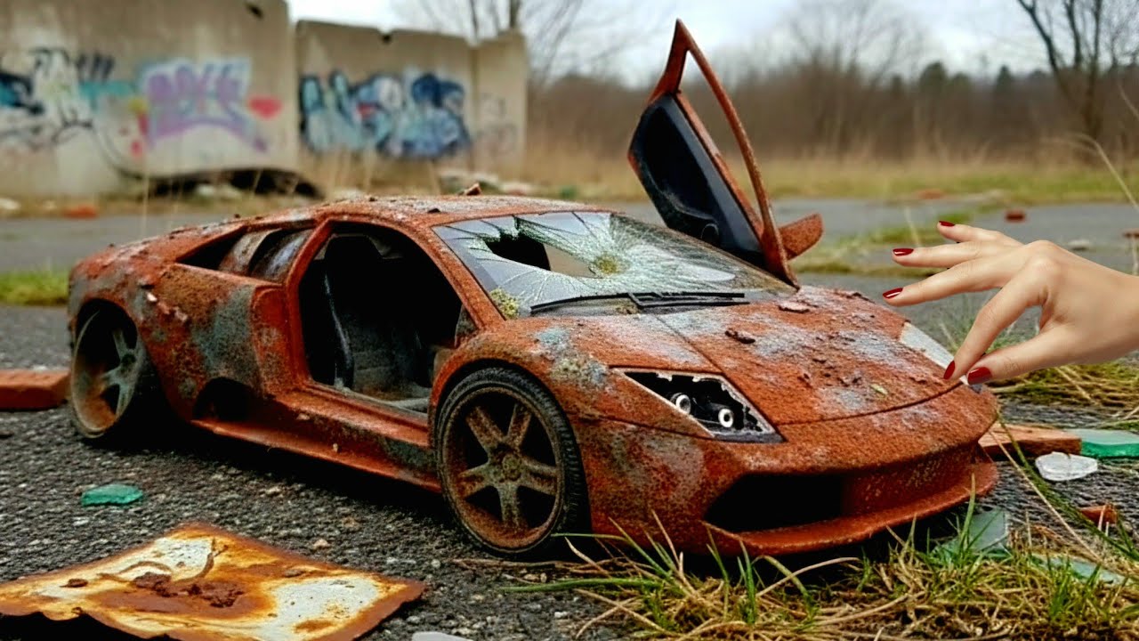 Restoration Abandoned Lamborghini Murcielago RARE Supercar