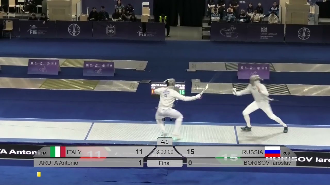 2026 360 P1 01 M S Team Tbilisi GEO Podium ITALY ITA vs RUSSIA RUS