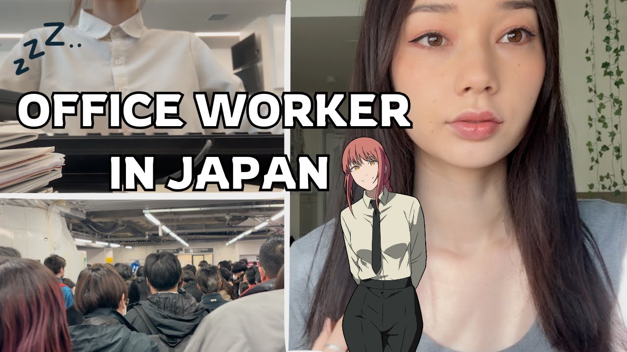 LIVING IN JAPAN | office worker vlog realistic (series)