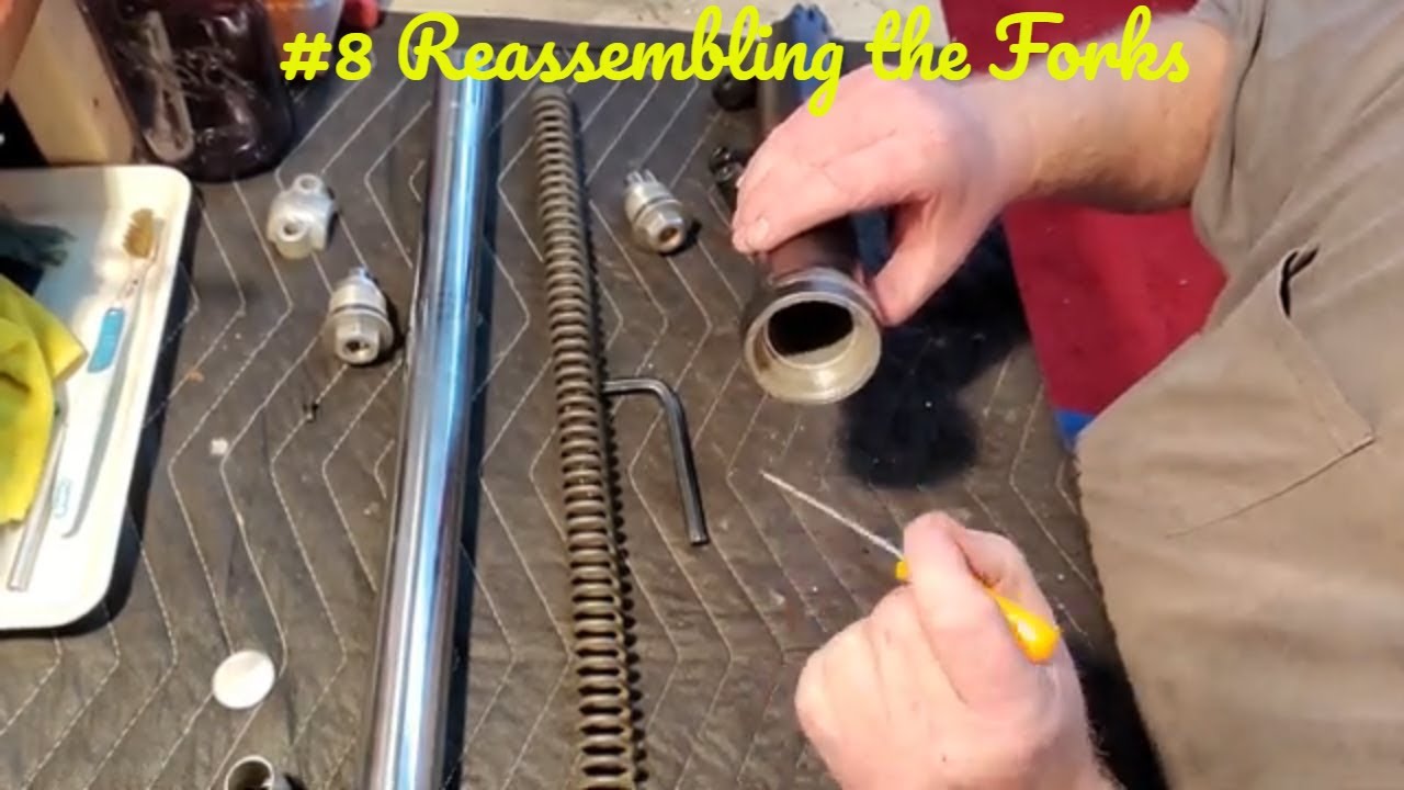 Yamaha XS1100 Motorcycle Project Emma Ep#8 Fork Reassembly