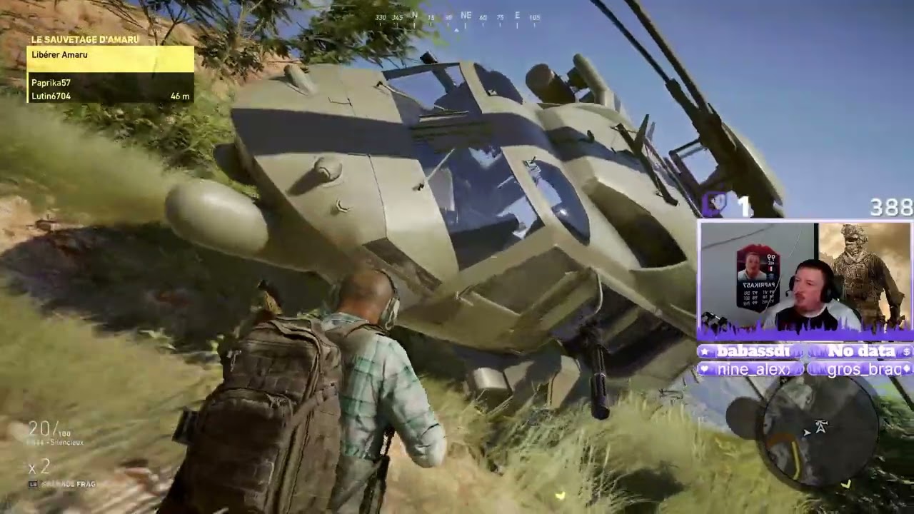 RETOUR SUR GHOST WILDLANDS MAIS EN EXTREME !!!