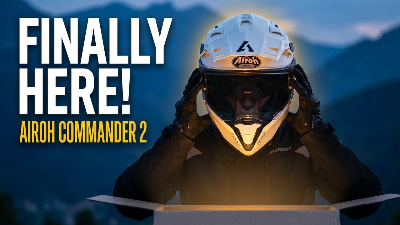 NEW Airoh Commander 2 Review &mdash; The 3-in-1 Helmet That Changes the Game! Buy yours now from MD Racing