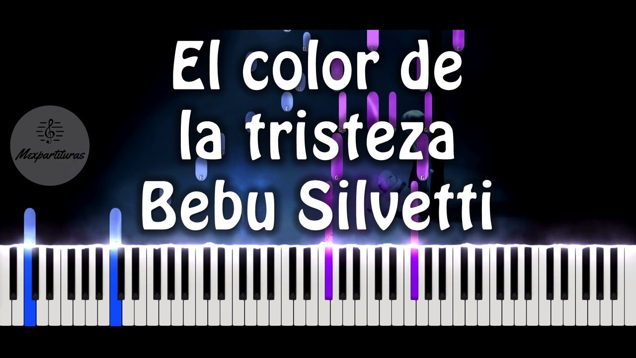 Bebu Silvetti - El color de la tristeza Piano Cover