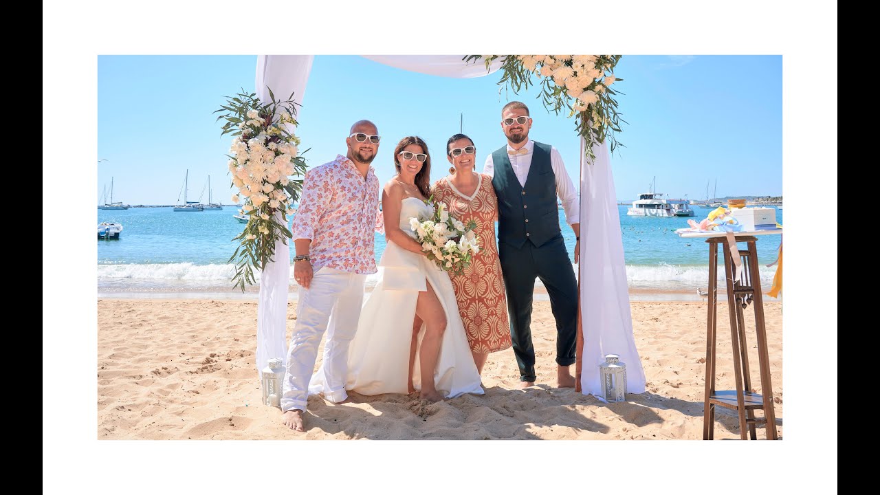 Se Marier au Portugal "ONE LOVE TURQUOISE International Wedding Planner". Avis des Mariés G&H