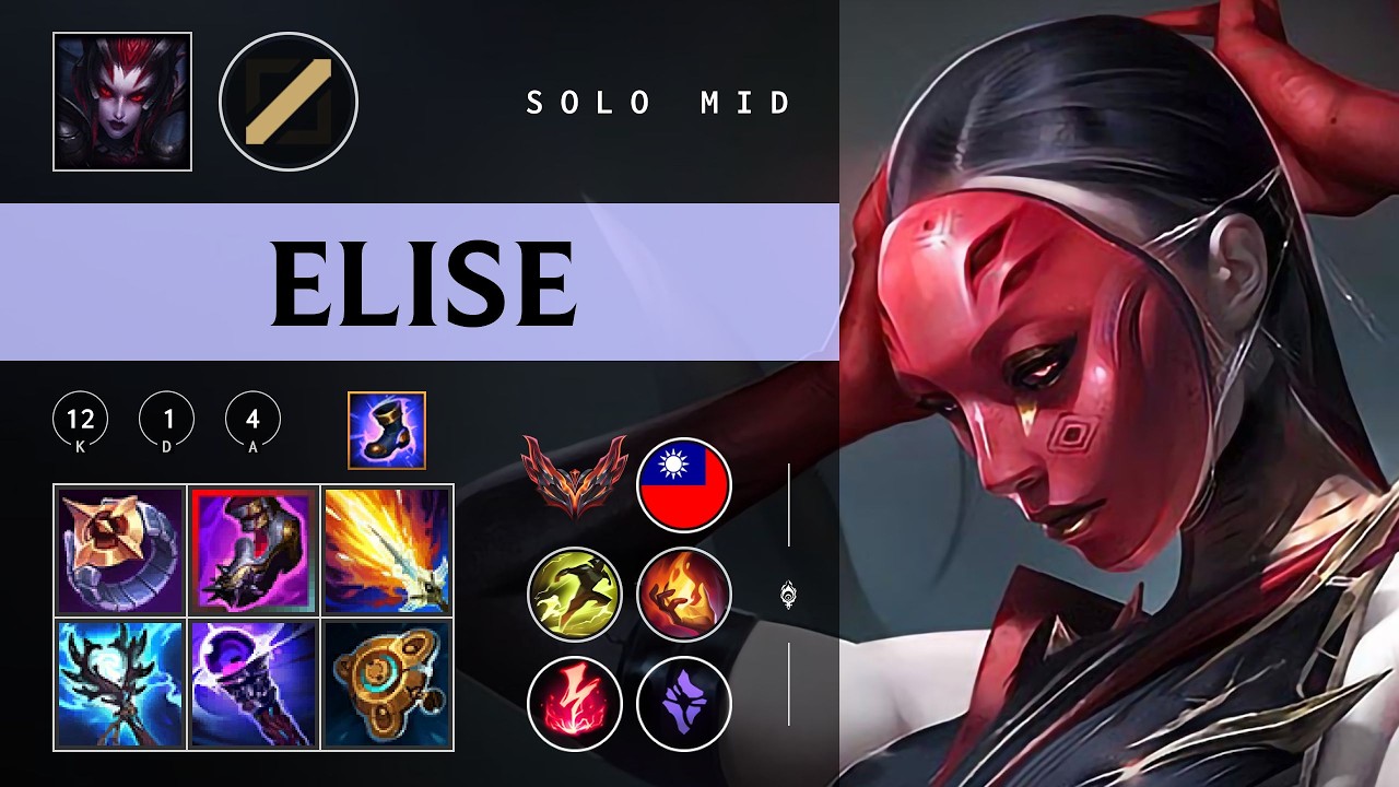 Elise Mid vs Akali - TW Grandmaster Patch 26.05
