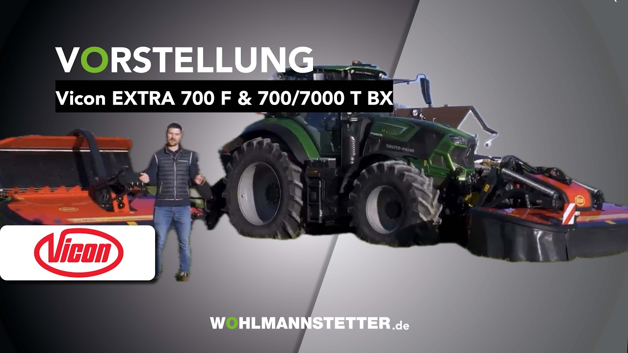 MASCHINENVORSTELLUNG // Vicon EXTRA 732 FT &  787 // 795 // 7110 T BX