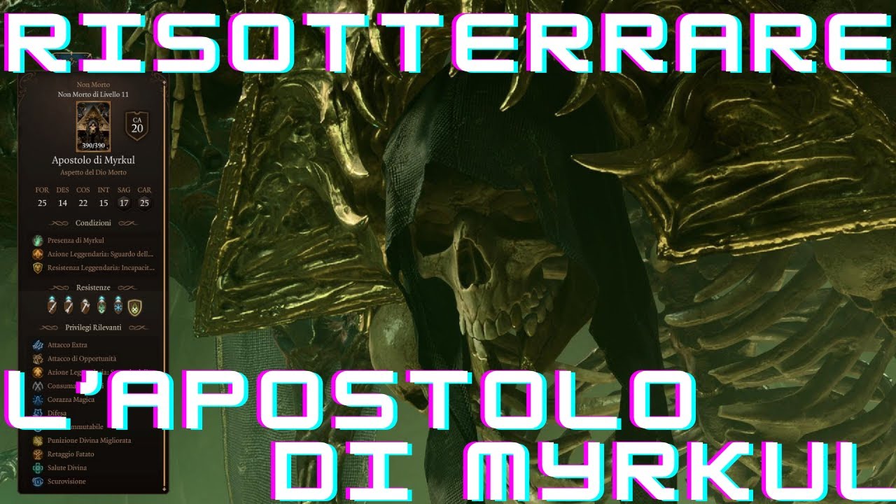 Dominare la modalità onore - Apostolo di Myrkul