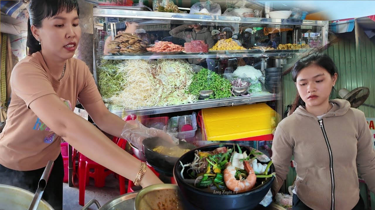 Đây là 2 quán bún mắm ngon giá rẻ ở trung tâm thành phố | Long Xuyên TV