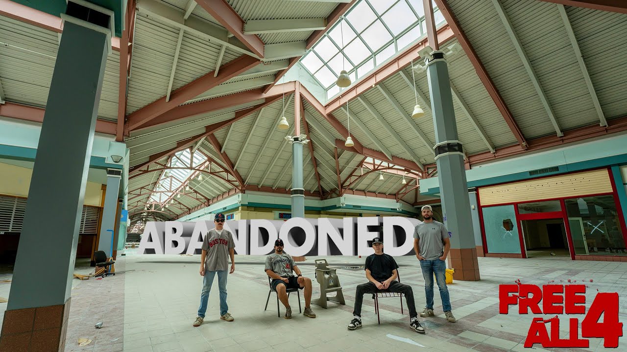 Exploring the Abandoned Steeplegate Mall in Concord, New Hampshire