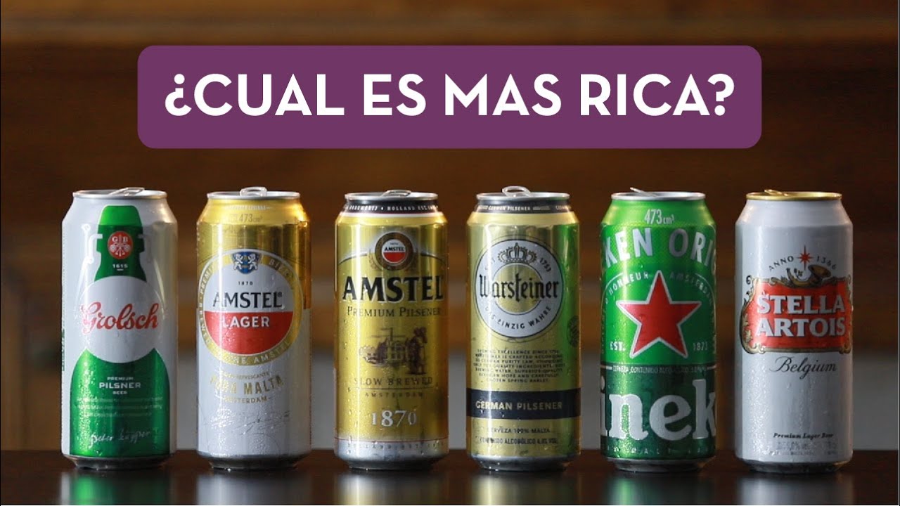 Cata de Cervezas Rubias Lager/Pilsner Estilo Europeo de Argentina