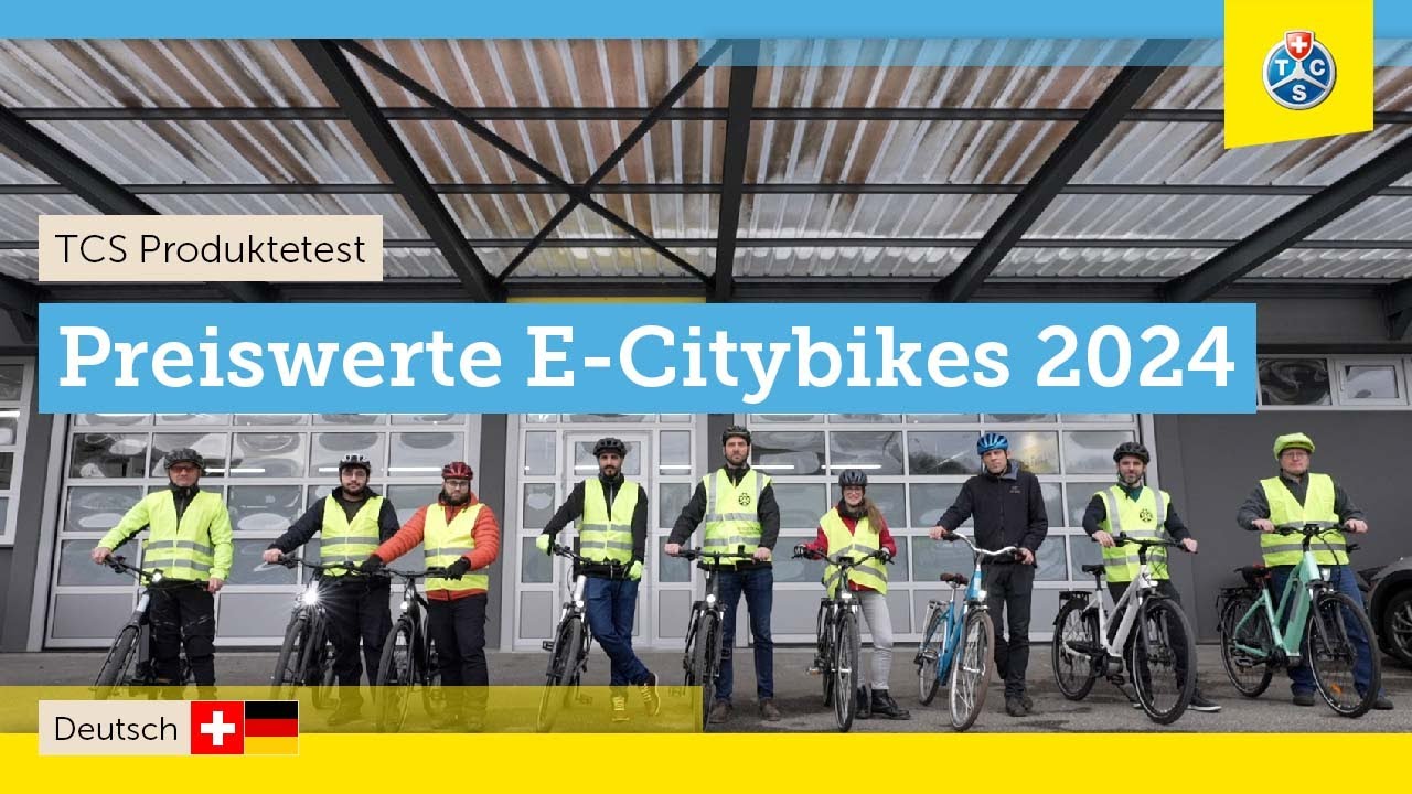 8 g&uuml;nstige E-Citybikes im E-Bike Test 2024
