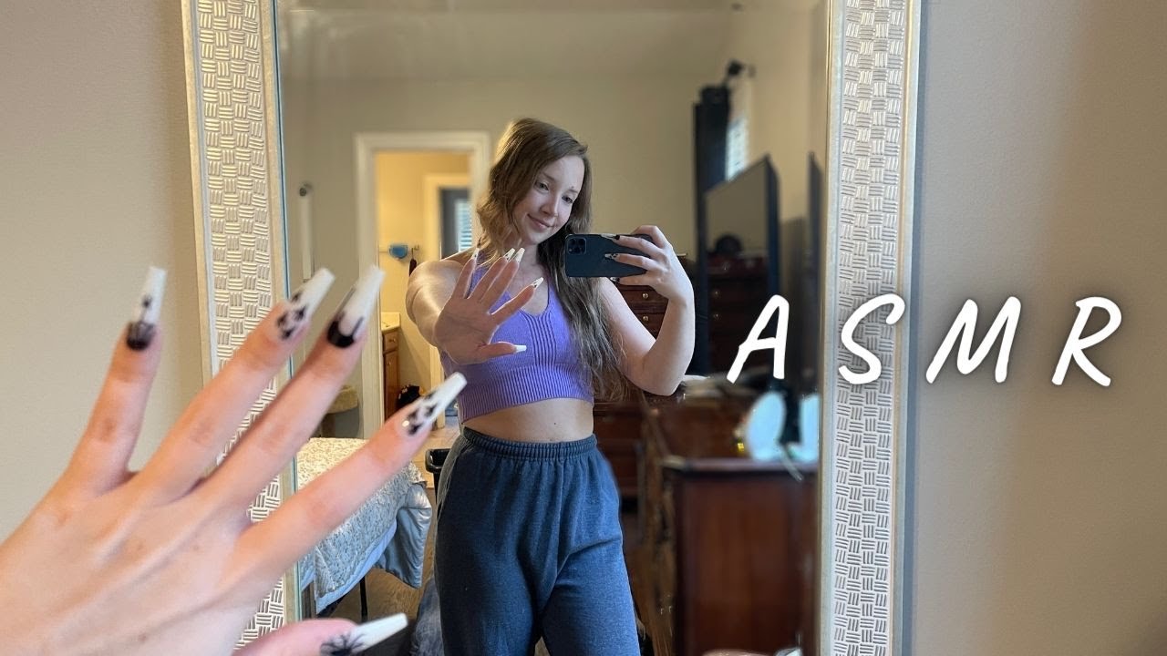 ASMR In EVERY MIRROR Of My Home🏡 mirror tapping, camera tapping, tongue clicking, whispering✨