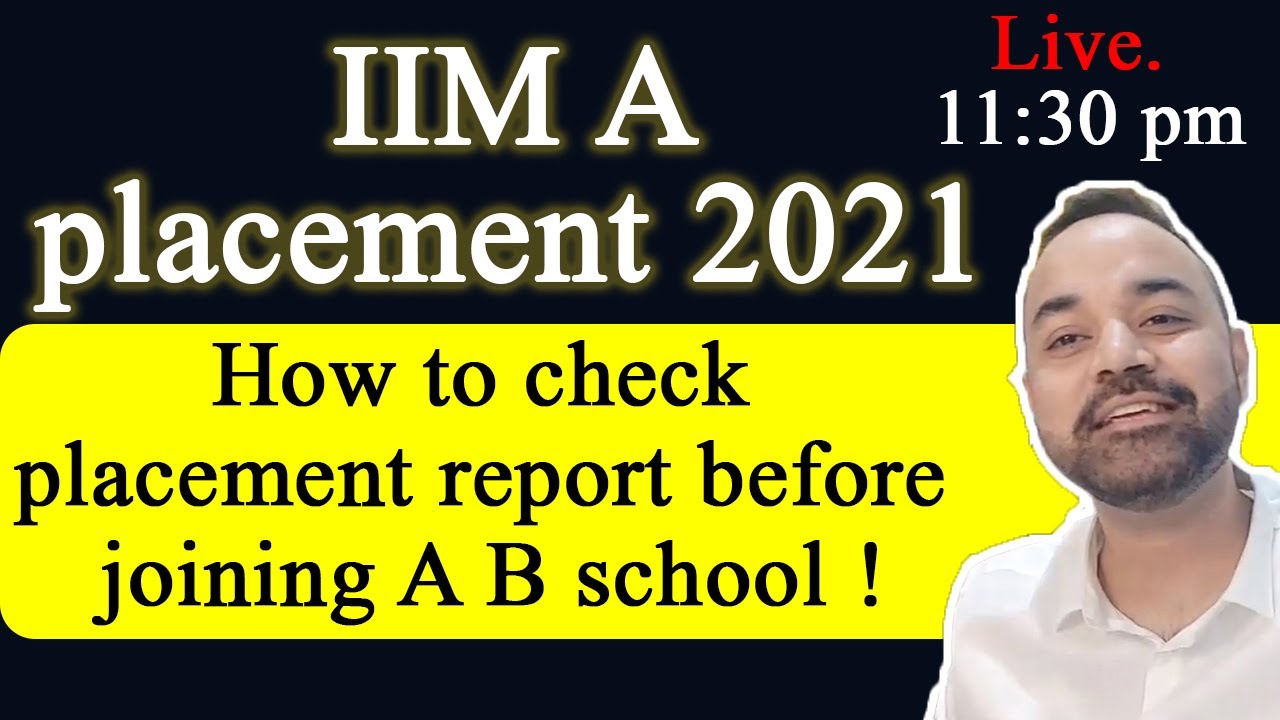 IIM Ahmedabad highest Package -1.5 Cr  ?? | Placement Report of IIMA 2021