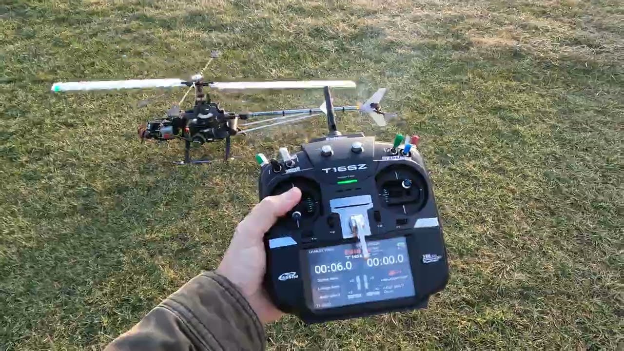 Video 1) Futaba GV1 Governor test, Vario Benzin Trainer, February 2, 2025 Airmasters, North Bend, OH