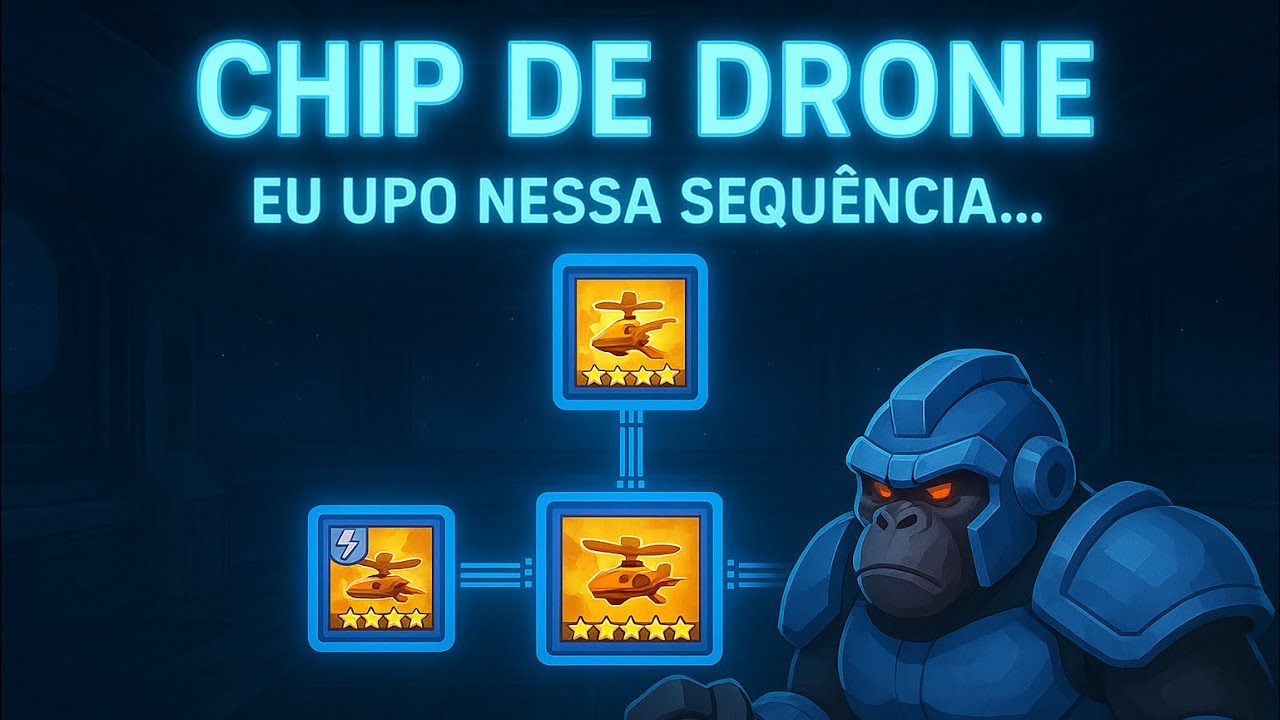 APRENDA a Upar o CHIP DE DRONE do Jeito CERTO! [GUIA COMPLETO] - DOMINE ISSO! - Last War Survival 