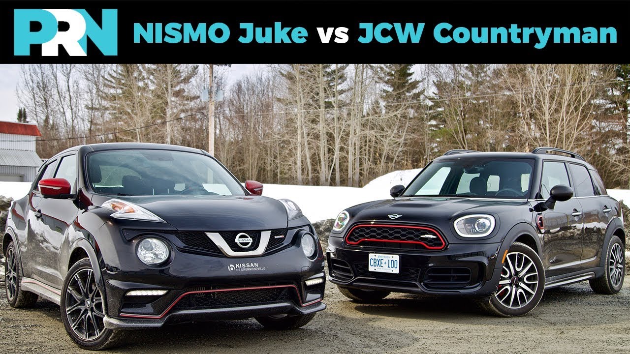 Nissan NISMO Juke vs Mini JCW Countryman