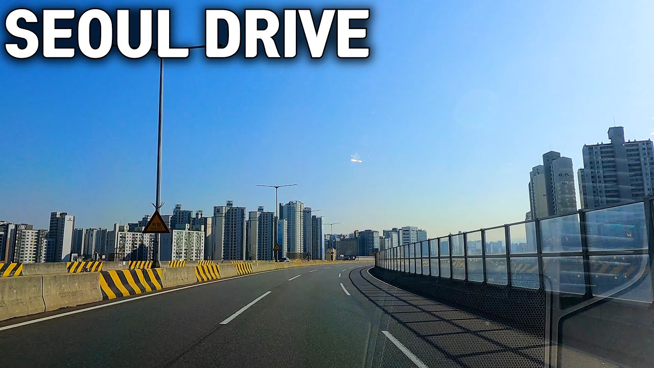 【Seoul Drive】 Northeast to Southeast | Late Fall Ambience in November