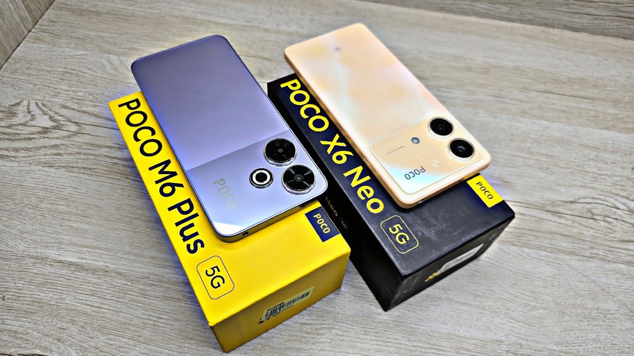 Poco X6 Neo 5G vs Poco M6 Plus 5G - Which Should You Buy ?