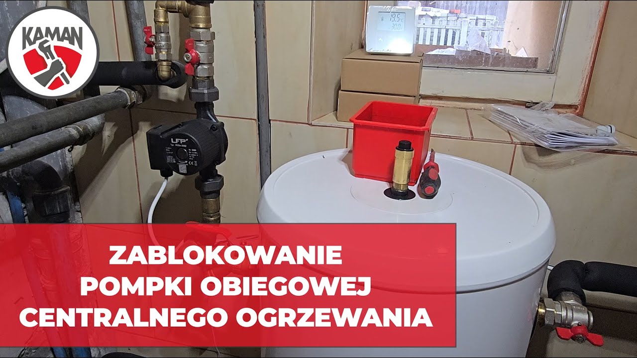 Zablokowanie pompki obiegowej centralnego ogrzewania - rozwiązanie problemu