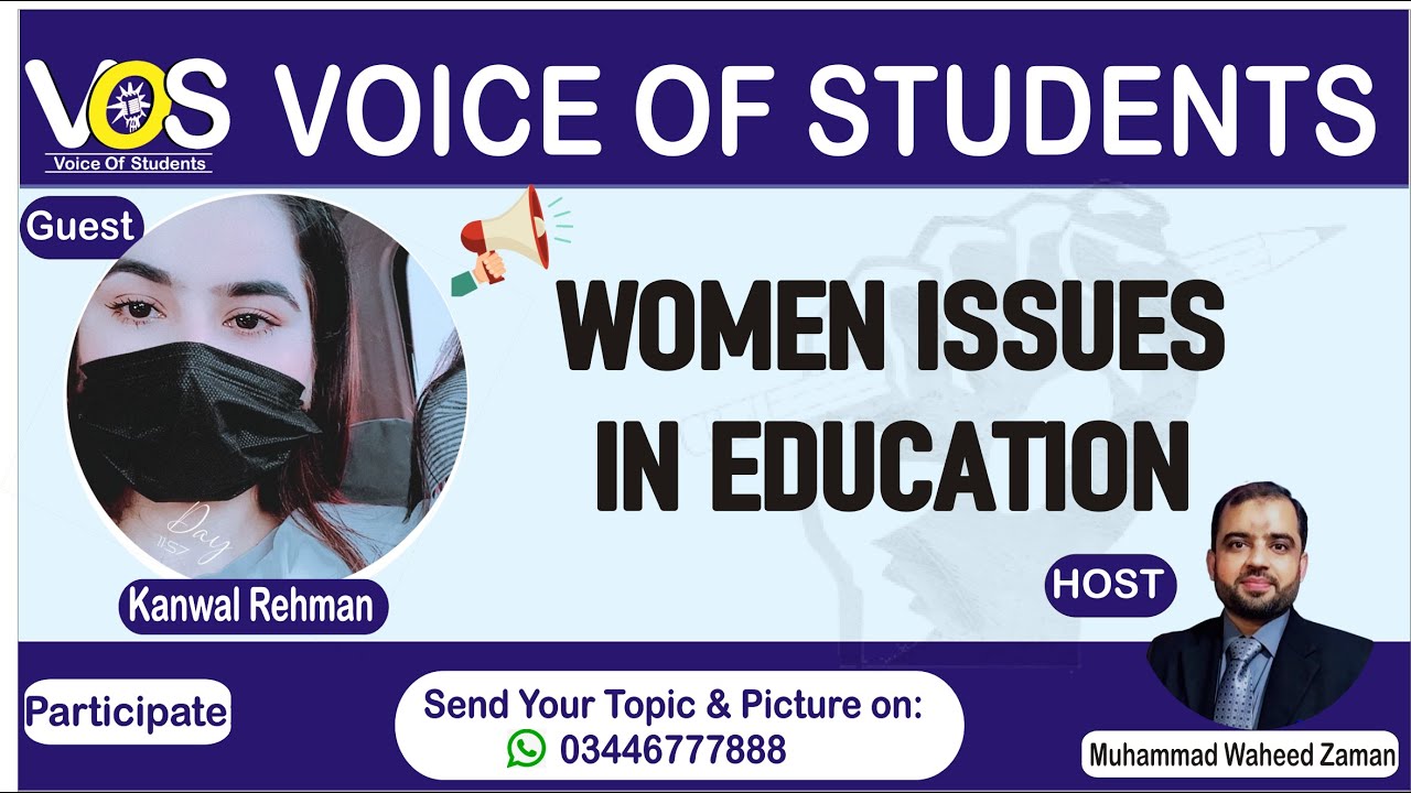 Women Rights In Pakistan | Women Education Issues In Pakistan by Kanwal Rehman with waheed zaman