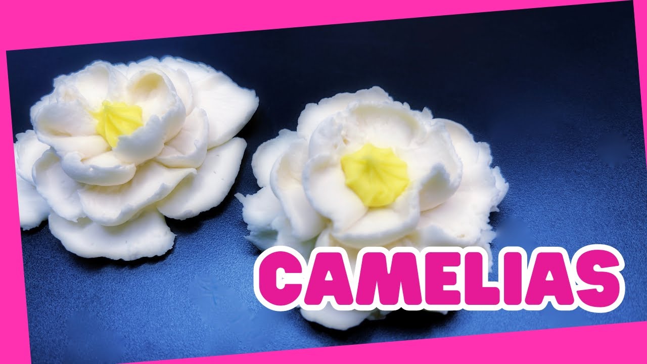 Handmade Soap Flowers CAMELIAS: Piping Techniques for Stunning Soap Decorations