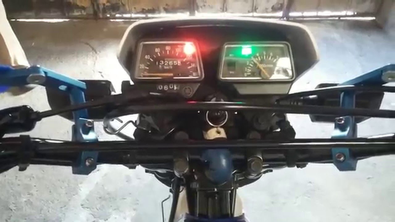 Yamaha DT 175 2013 encendido y ralentí