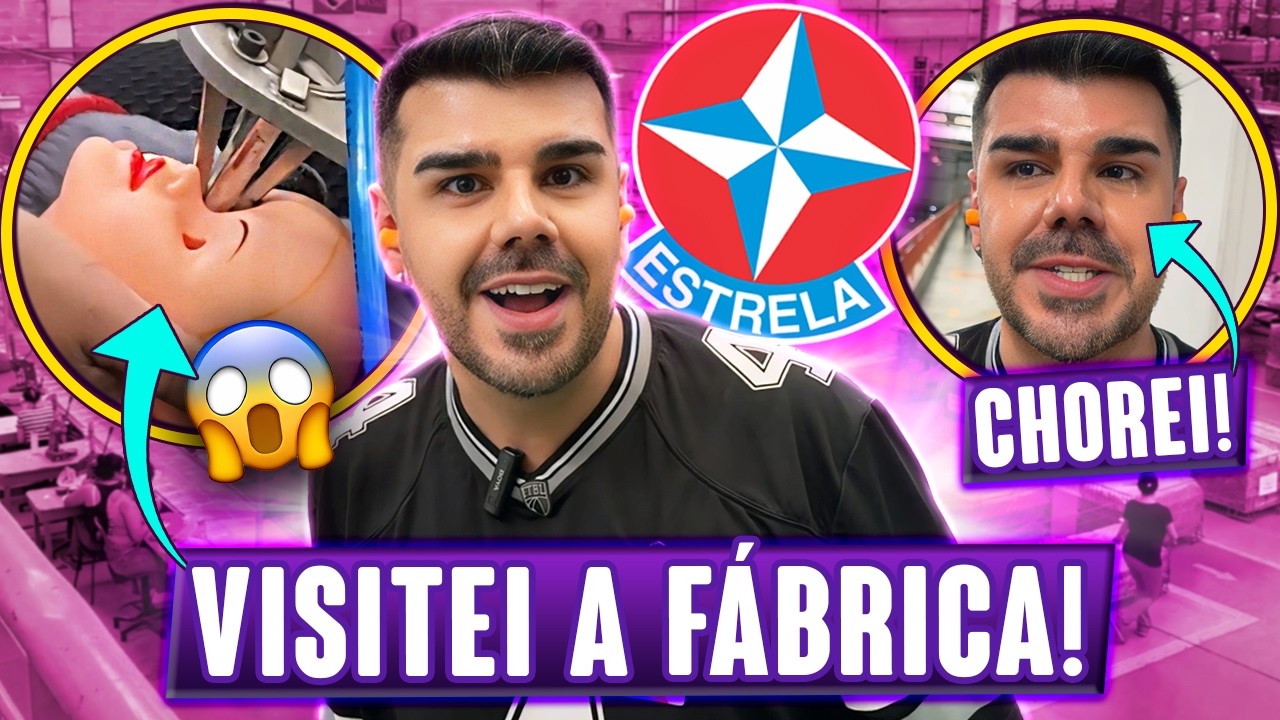 REALIZEI O SONHO DE CONHECER A FÁBRICA DE BRINQUEDOS DA ESTRELA GRAÇAS À VOCÊS! - Titi Fabri