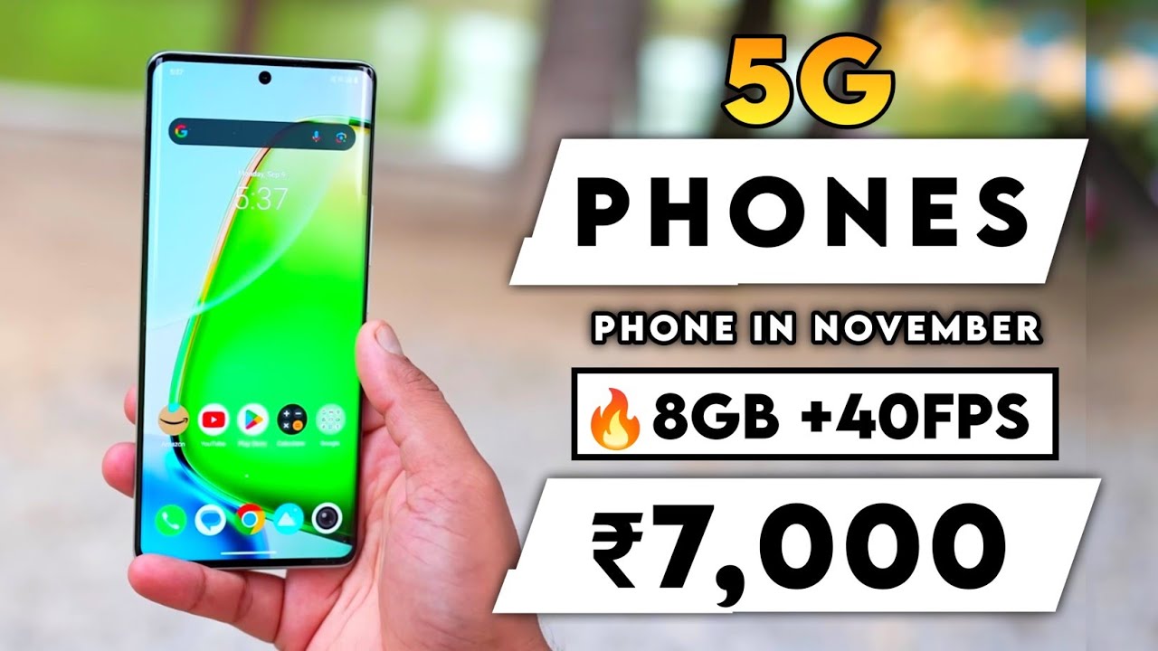 8+128GB | Best 5 Smartphones Under 7000 in November 2024 | 5G Phone | Best Phone Under 7000