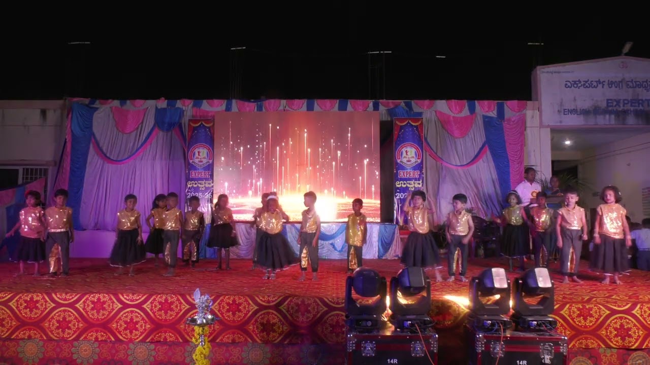 LKG and UKG annual day performances 