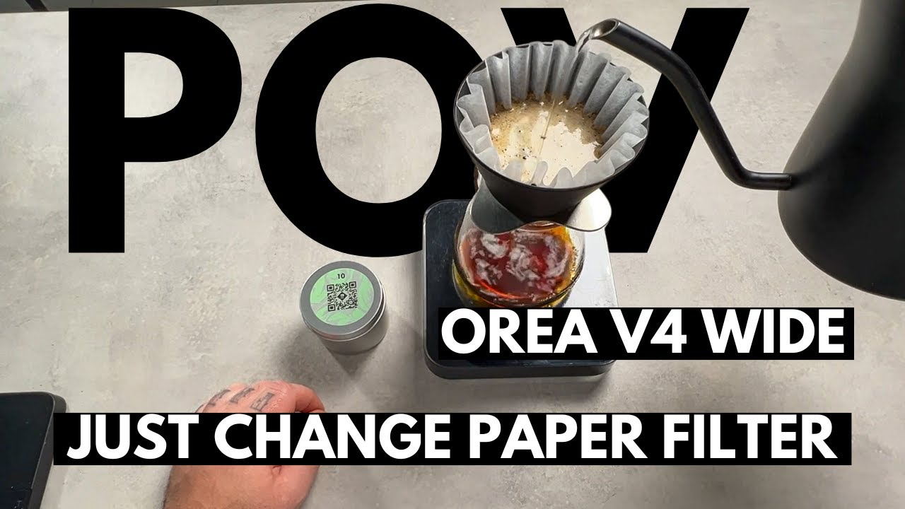 Day 10: Nicaraguan Coffee with Orea V4 Wide | Paper Filter Hack for Better Mouthfeel
