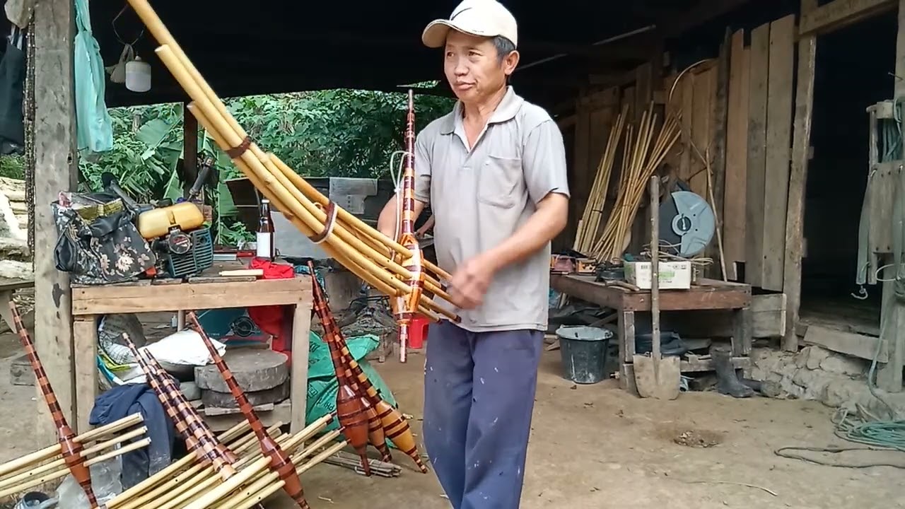 as caas faiv ntaj xyooj dia qeej thiab tsuab xub tshuab pluas nawj