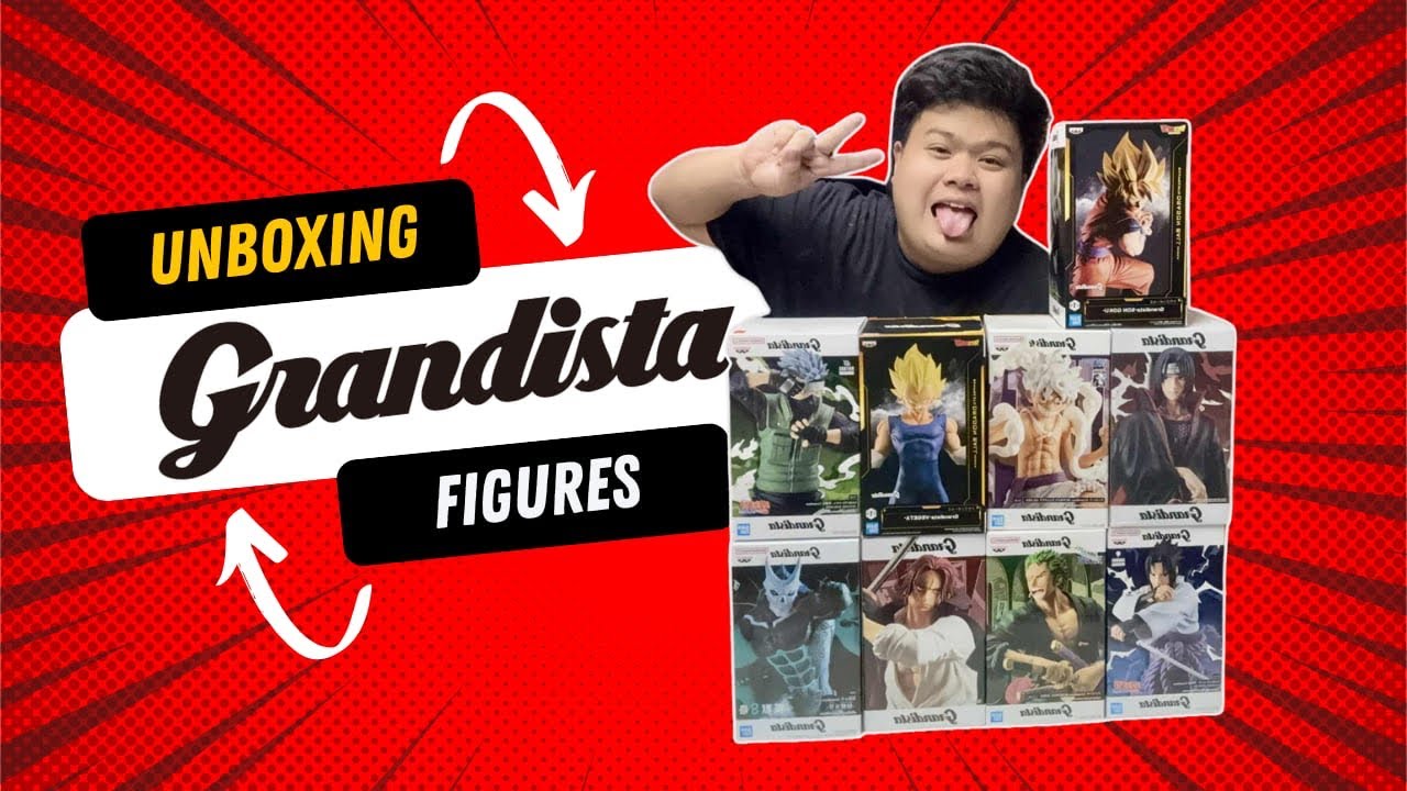 VLOG | UNBOXING GRANDISTA ANIME FIGURES | PINOY COLLECTOR