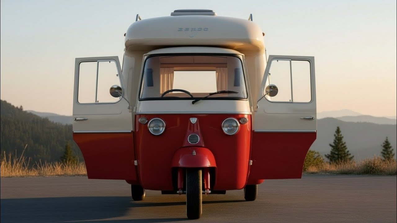 Vergiss normale Wohnmobile – dieser deutsche 3-Rad-Camper ist Next Level